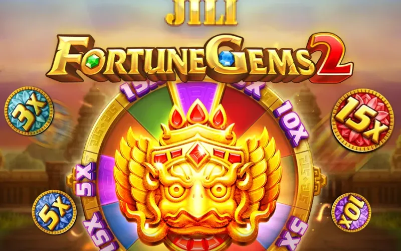 JILI Fortune Gems 3x3 Video Slot with Multiplier Reel